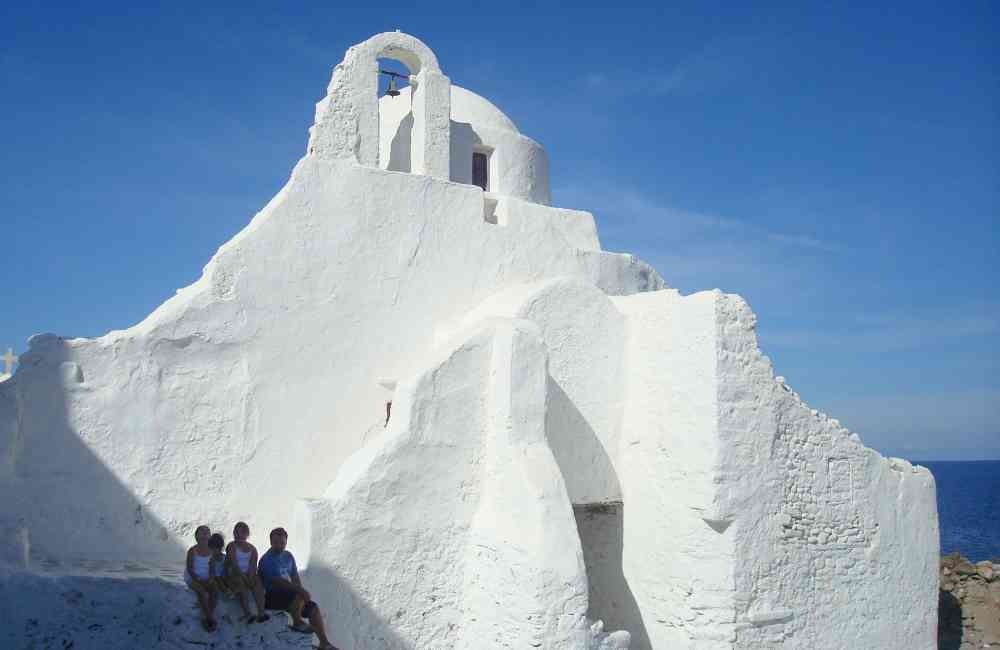mykonos with kids