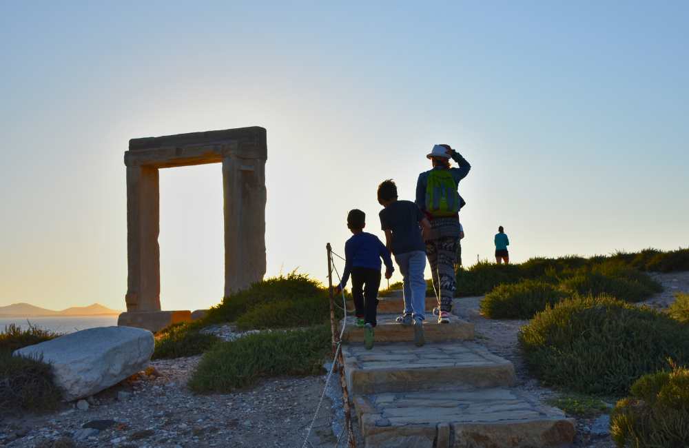 Naxos with kids