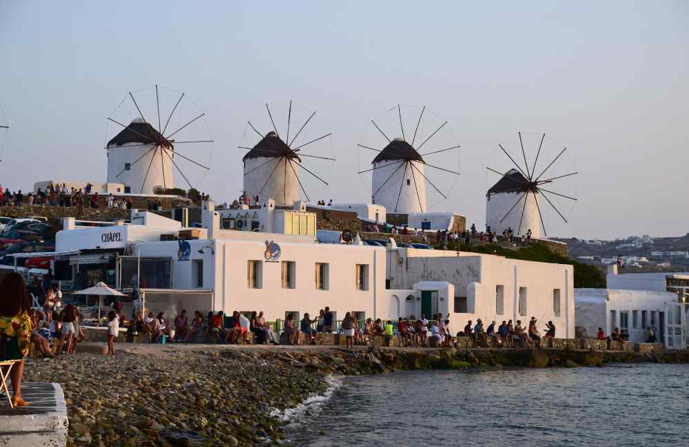 mykonos with kids