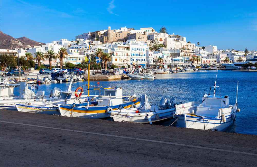 Greek island hopping