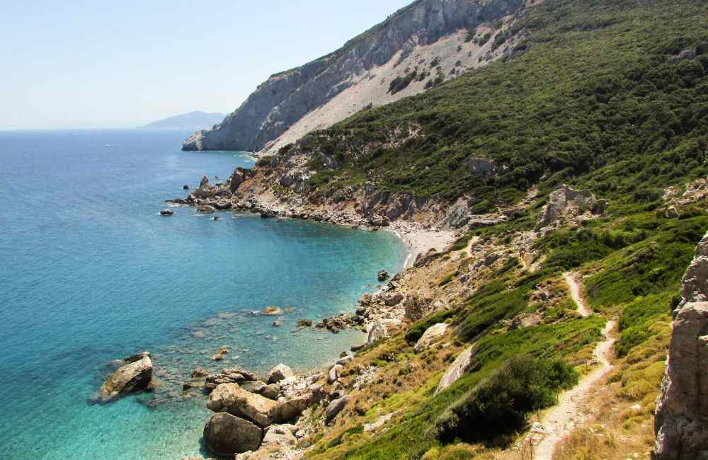 greek islands for hiking