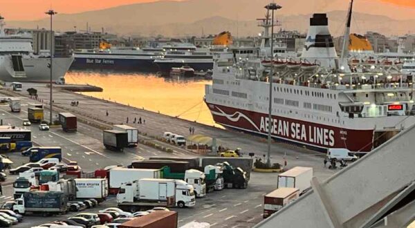 ferry travel in greece