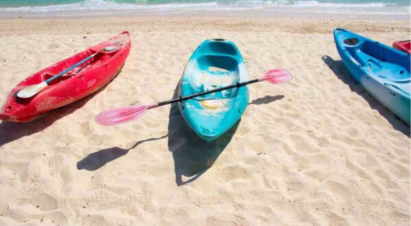 kayaking in antiparos